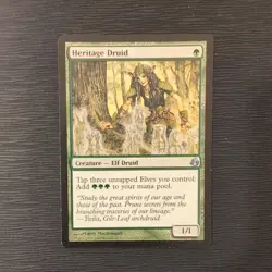 Heritage Druid LP #126 Morningtide MOR English Regular MTG - Image 1