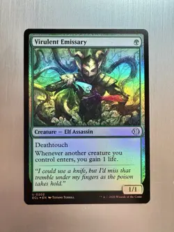 Virulent Emissary - 202 - MTG: Lorwyn Eclipsed - Uncommon - FOIL - Image 1