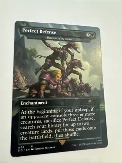 Perfect Defense - Defense of the Heart (Borderless) Secret Lair Drop Regular - Image 2