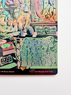 Radagast the Brown – Borderless Poster Foil – Lord of the Rings MTG – NM - Image 3