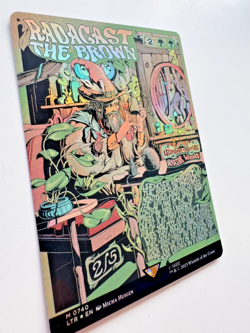 Radagast the Brown – Borderless Poster Foil – Lord of the Rings MTG – NM - Image 5