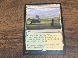 WotC MAGIC the Gathering MODERN HORIZONS 3 unplayed mint rare WINDSWEPT HEATH - Image 2