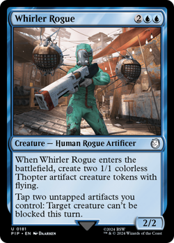 Whirler Rogue #181 | Near Mint | Fallout Magic MTG - Image 1