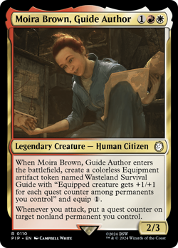 Moira Brown, Guide Author #110 | Near Mint | Fallout Magic MTG - Image 1