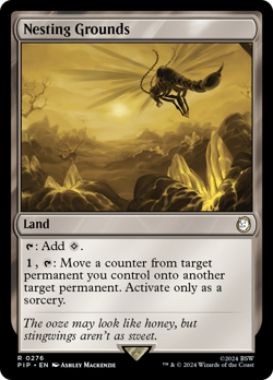 Nesting Grounds #276 | Near Mint | Fallout Magic MTG - Image 1