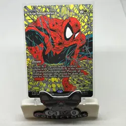 Arachnogenesis 0031 Borderless Marvel Universe Eternal-Legal MAR MTG Magic - Image 1