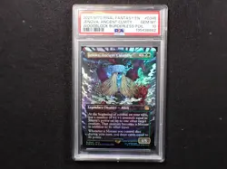 2025 MTG FF MAGIC THE GATHERING FINAL FANTASY JENOVA ANCIENT CALAMITY 346 PSA 10 - Image 1