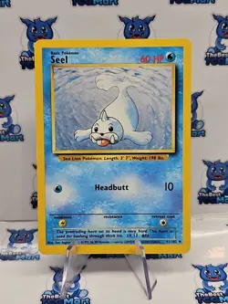 Seel 41/102 Base Set Pokemon LP - Image 1