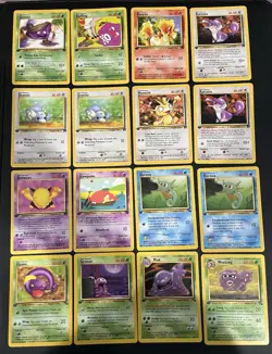 Pokemon TCG WOTC 1st Edition Lot Of 16 Team Rocket, Fossil Vintage Cards - Image 1