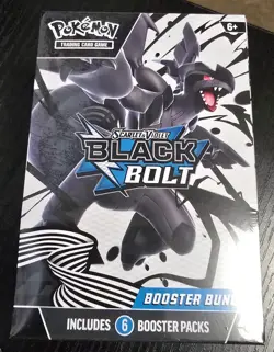 Pokemon TCG Scarlet & Violet Black Bolt Booster Bundle Box Zekrom 2025 English - Image 1