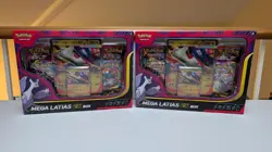Lot of (2) Pokemon TCG Mega Evolution : Mega Latias ex Collection Box New Sealed - Image 1