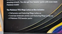 Lot of (2) Pokemon TCG Mega Evolution : Mega Latias ex Collection Box New Sealed - Image 4