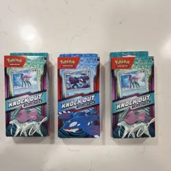 3 X Pokemon TCG Knock Out Collection Box - Image 1