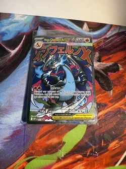 Pokemon Mega Charizard X ex 023 (SEALED) Mega Evolution Promo NM English - Image 2