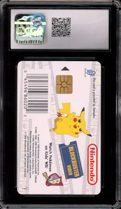 Pokemon Squirtle Snap Nintendo White CGC 8.5 - Image 2