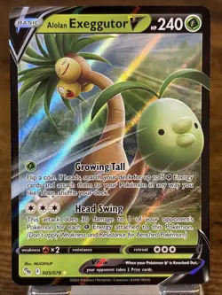 Alolan Exeggutor V 005/078 Pokemon GO Holo - Image 1