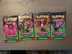 Pokemon TCG S&V Shrouded Fable Sealed Booster Pack Lot of 4, Art Set - Image 1