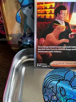 Pokemon TCG Giovanni's Charisma 204/165 Scarlet & Violet 151 Holo Illustration - Image 5