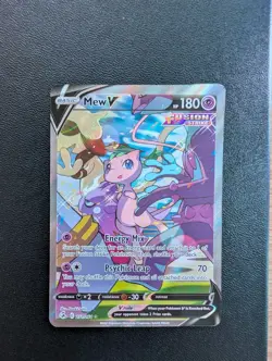 Pokemon Mew V Miscut Alignment Dot Misprint 251/264 Alt Art Error - Image 1