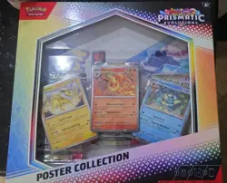 Pokemon Prismatic Evolutions Poster Collection Scarlet & Violet NEW Sealed - Image 1
