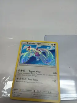 Pokemon TCG Shining Lugia SM82 Holo Rare 2017 Shining Legends Promo - Image 2