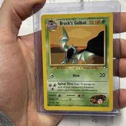Pokemon Gym Heroes Brock's Golbat 39/132 Uncommon NM/MT Nintendo TCG Vintage Vtg - Image 1