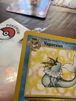 Pokemon WOTC Vintage Non-Holo Rare Vaporeon 28/64 Jungle WotC 1999 - Image 2