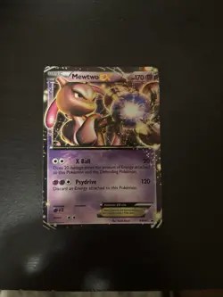 Pokemon Mewtwo Ex BW45 Black And White Holo - Image 1