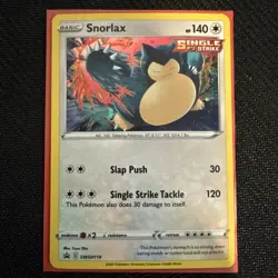 Pokemon TCG - Snorlax SWSH119 Holo Rare - SWSH Chilling Reign Promos - NM - Image 1