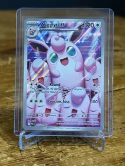 2025 Pokemon Phantasmal Flames Wigglytuff #105/094 Illustration Rare MS7 - Image 1