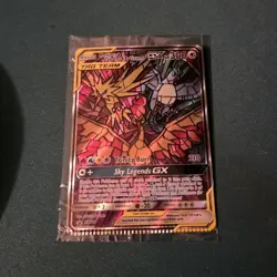 Sealed Crimp Error Moltres & Zapdos & Articuno GX pokemon card - Image 1