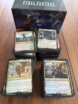 Lot of 780+ Final Fantasy Magic the Gathering Cards & Gift Bundle Box - NO Lands - Image 4