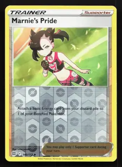 Marnie's Pride 145/172 Brilliant Stars NM Reverse Pokemon Card TCG - Image 1