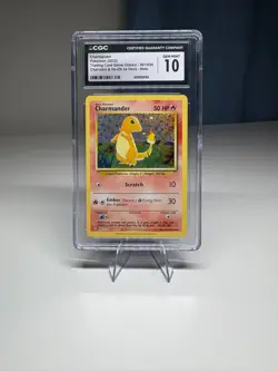 Charmander 001/034 Trading Card Game Classic Holo - CGC 10 - Not PSA - Image 1