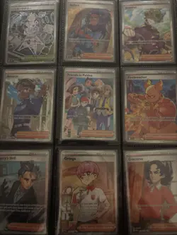 Pokemon TCG: 105 Card Binder Collection Lot All Eras - Image 1