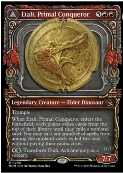 MTG Etali, Primal Conqueror (298/548) March of the Machine LP - Image 1