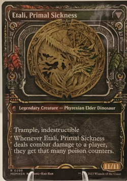 MTG Etali, Primal Conqueror (298/548) March of the Machine LP - Image 2