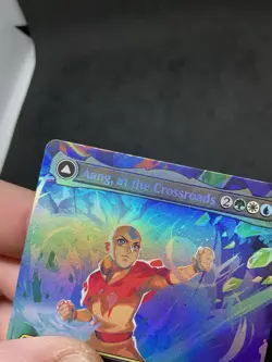 Aang, at the Crossroads (Borderless) Avatar: The Last Airbender Foil MTG 0304 - Image 3