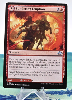 MTG MH3 Sundering Eruption / Volcanic Fissure Modern Horizons 3 NM - Image 1