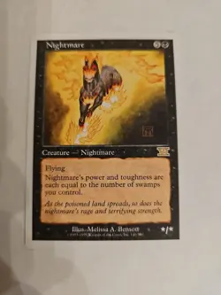 Mtg 6th Edition Nightmare (Never Played) - Image 1