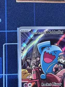 Pokemon TCG - Team Rocket's Wobbuffet #203 - Scarlet & Violet Black Star Promo - Image 2