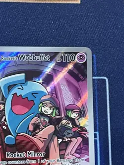 Pokemon TCG - Team Rocket's Wobbuffet #203 - Scarlet & Violet Black Star Promo - Image 3