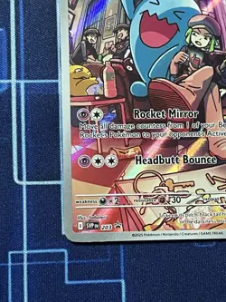 Pokemon TCG - Team Rocket's Wobbuffet #203 - Scarlet & Violet Black Star Promo - Image 5