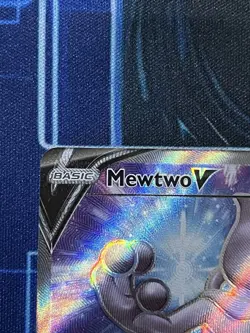 Pokemon Mewtwo V Promo Holo Full Art Card SWSH229 Sword & Shield SWSH Promo NM - Image 2