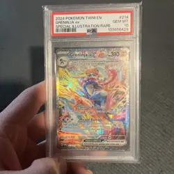 Greninja EX Sir 214/167 Sv06 Twilight Masquerade Pokemon TCG PSA 10 - Image 1