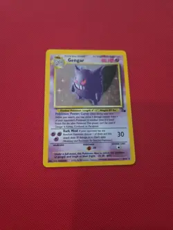 Pokemon Gengar 5/62 Fossil Holo Rare Vintage WOTC Near Mint NM - Image 1
