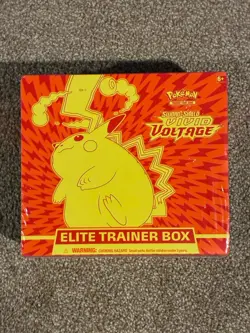 Pokemon Sword & Shield Vivid Voltage Elite Trainer Box Factory Sealed ETB - Image 1