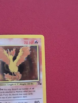 Pokemon TCG Moltres 12/62 Holo Unlimited Rare Fossil Set 🔥 - Image 3
