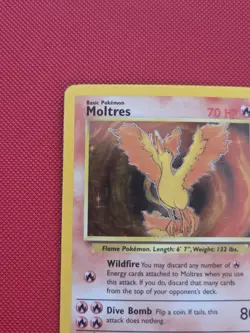 Pokemon TCG Moltres 12/62 Holo Unlimited Rare Fossil Set 🔥 - Image 4