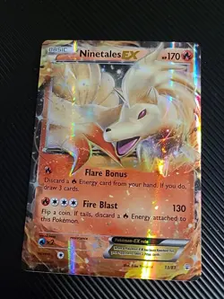 Ninetales EX - Ultra Rare Holo - 13/83 - Generations Pokemon TCG LP - Image 1